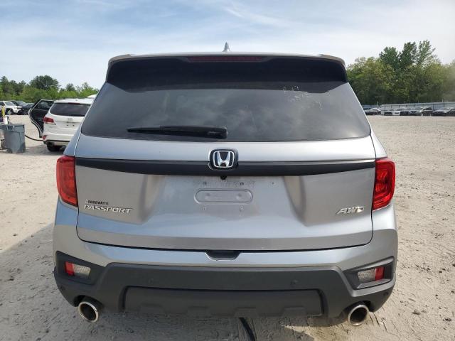 5FNYF8H59NB024242 - 2022 HONDA PASSPORT EXL Gümüş fotoğraf 6