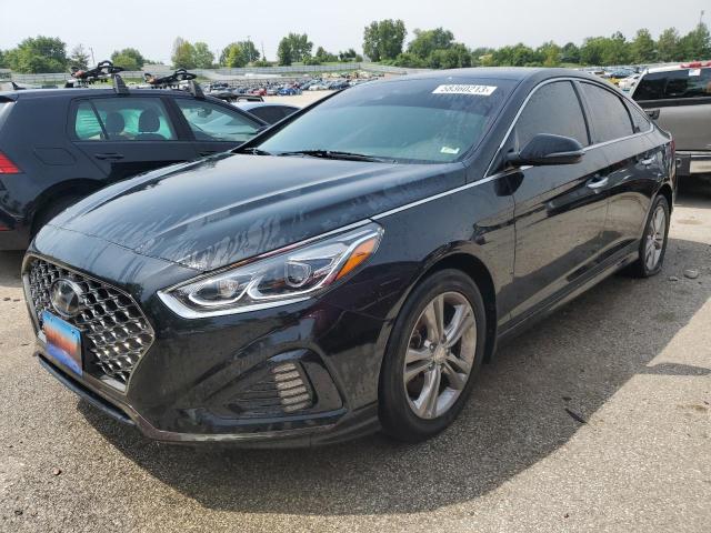 5NPE34AF1KH730304 - 2019 HYUNDAI SONATA LIMITED BLACK photo 1