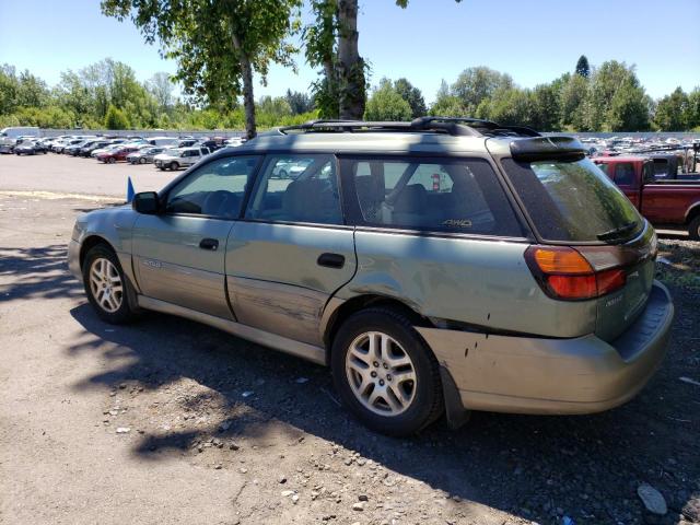 4S3BH675347614267 - 2004 SUBARU LEGACY OUTBACK AWP 绿色 照片 2