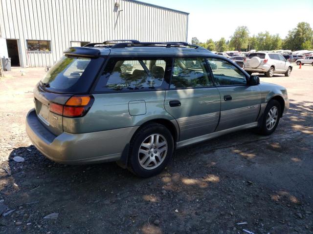 4S3BH675347614267 - 2004 SUBARU LEGACY OUTBACK AWP 绿色 照片 3