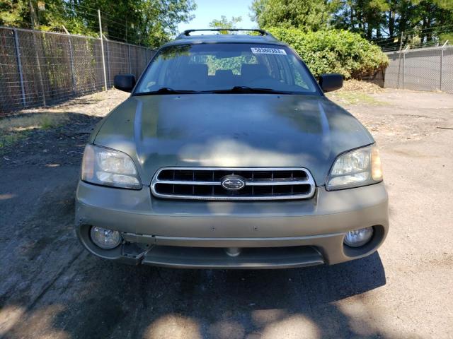 4S3BH675347614267 - 2004 SUBARU LEGACY OUTBACK AWP 绿色 照片 5