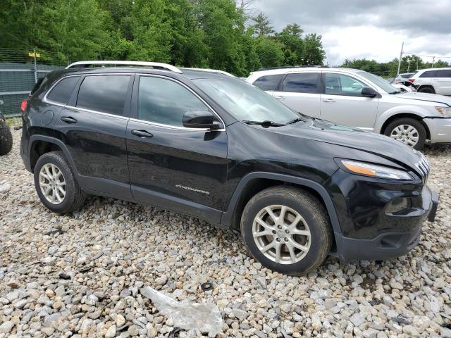 1C4PJMCB5HW651729 - 2017 JEEP CHEROKEE LATITUDE BLACK photo 4