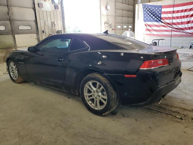 2G1FB1E38E9238827 - 2014 CHEVROLET CAMARO LT BLACK photo 2