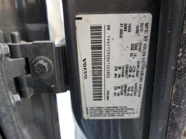 YV4CY592861263800 - 2006 VOLVO XC90 BLUE photo 13