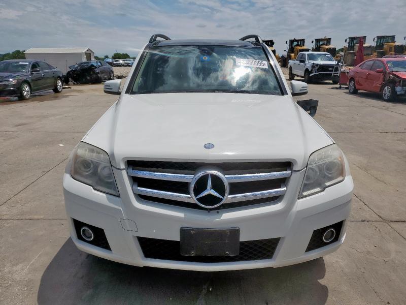 WDCGG5GB3AF401999 - 2010 MERCEDES-BENZ GLK 350 WHITE photo 5