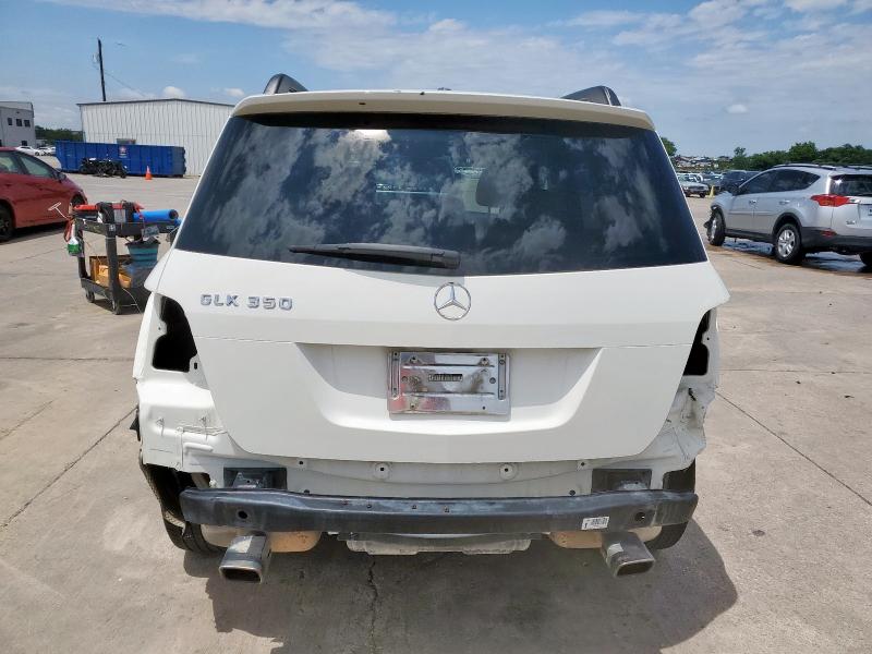 WDCGG5GB3AF401999 - 2010 MERCEDES-BENZ GLK 350 WHITE photo 6