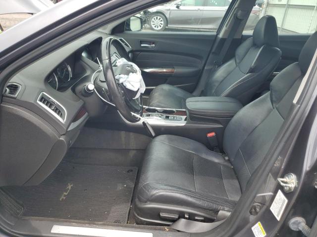 19UUB2F77HA003089 - 2017 ACURA TLX ADVANCE GRAY photo 7