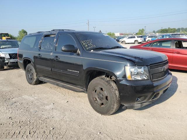 1GNSKJE78CR200291 - 2012 CHEVROLET SUBURBAN K1500 LT BLACK photo 4