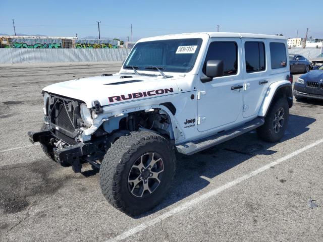 1C4HJXFG3JW266639 - 2018 JEEP WRANGLER RUBICON WHITE photo 1