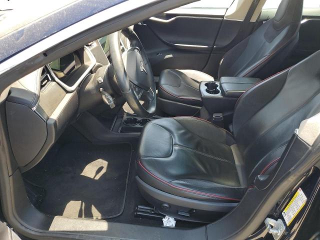 5YJSA1CP8DFP07987 - 2013 TESLA MODEL S Կապույտ լուսանկար 7