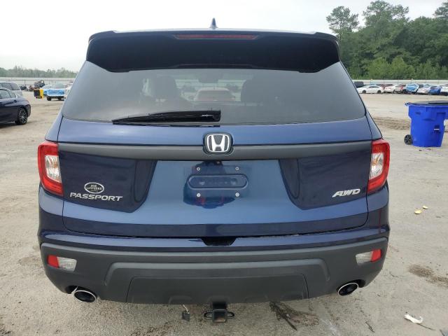 5FNYF8H59MB020240 - 2021 HONDA PASSPORT EXL أزرق صورة 6