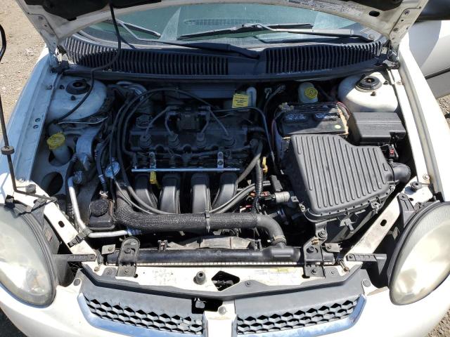 1B3ES26C13D225359 - 2003 DODGE NEON SE WHITE photo 11