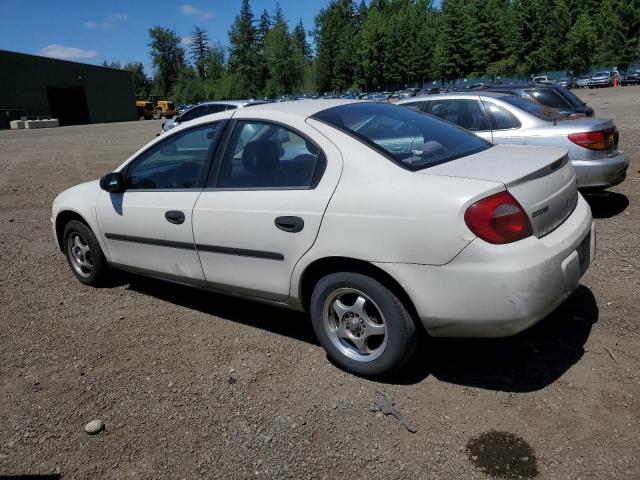 1B3ES26C13D225359 - 2003 DODGE NEON SE WHITE photo 2