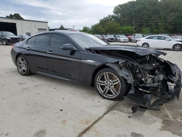 WBA6B8C56ED452705 - 2014 BMW 640 XI GRAN COUPE BLACK photo 4