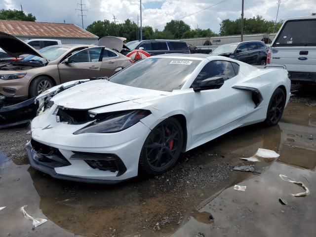 1G1Y82D40L5102449 - 2020 CHEVROLET CORVETTE STINGRAY 3LT WHITE photo 1