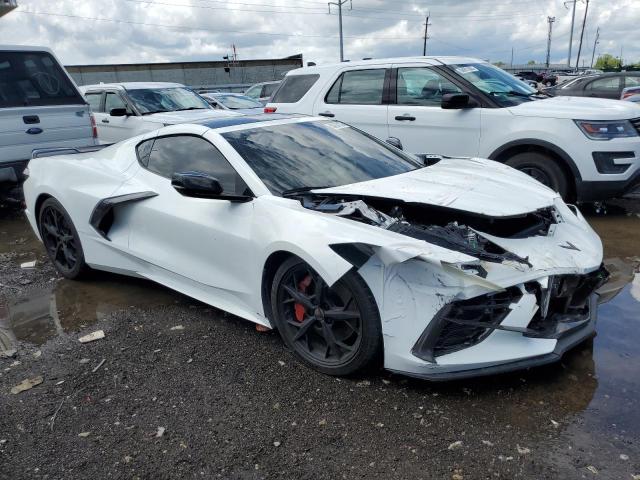 1G1Y82D40L5102449 - 2020 CHEVROLET CORVETTE STINGRAY 3LT WHITE photo 4