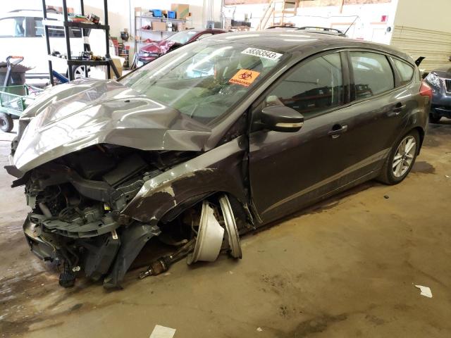 1FADP3K2XFL223642 - 2015 FORD FOCUS SE GRAY photo 1