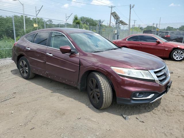5J6TF1H51DL000640 - 2013 HONDA CROSSTOUR EXL ბურგუნდია ფოტო 4