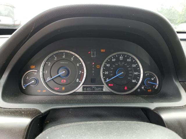 5J6TF1H51DL000640 - 2013 HONDA CROSSTOUR EXL ბურგუნდია ფოტო 9