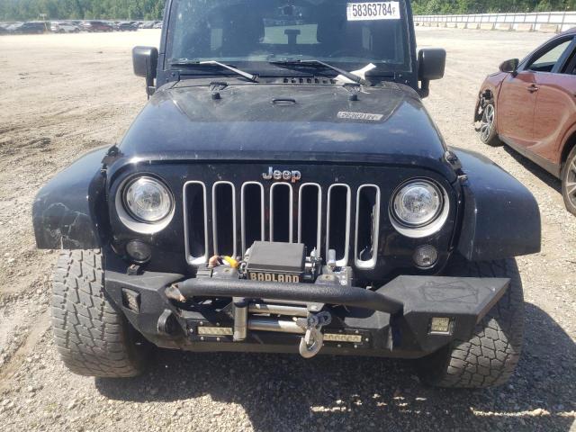 1C4BJWEG1HL561784 - 2017 JEEP WRANGLER U SAHARA BLACK photo 5