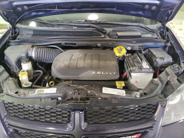 2C4RDGEG4FR635862 - 2015 DODGE GRAND CARA R/T BLUE photo 12