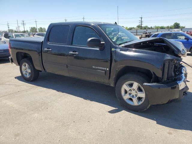 2GCFC135491129536 - 2009 CHEVROLET SILVERADO C1500 HYBRID BLACK photo 4