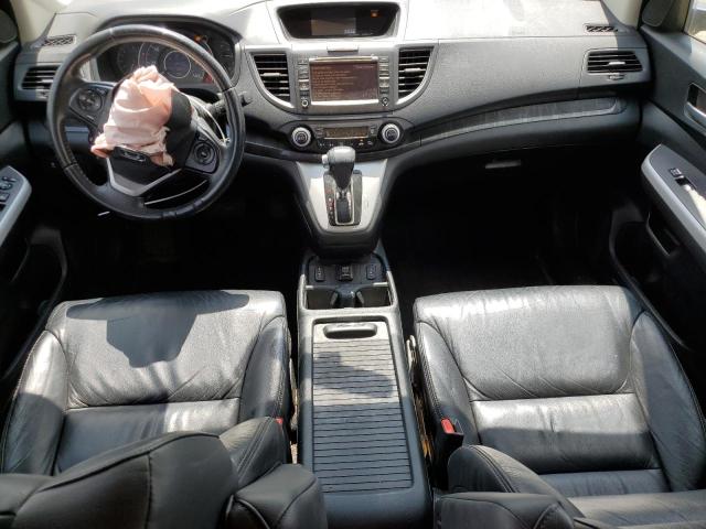 JHLRM4H77CC001270 - 2012 HONDA CR-V EXL TURQUOISE photo 8