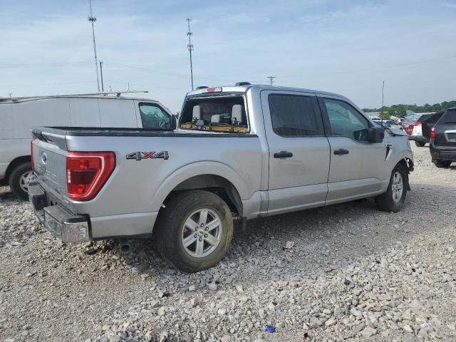 1FTFW1E87PFA37759 - 2023 FORD F150 SUPERCREW SILVER photo 3