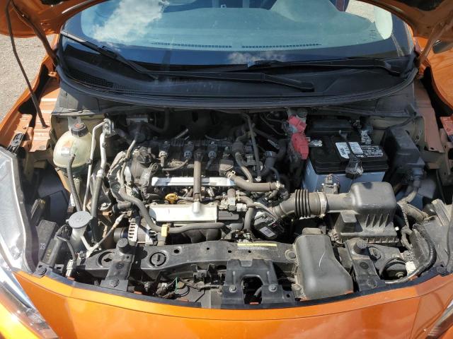 3N1CN8EV2ML847843 - 2021 NISSAN VERSA SV ORANGE photo 11