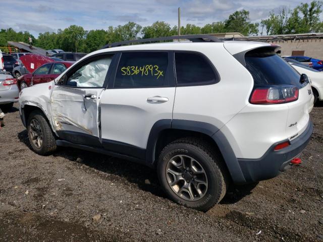 1C4PJMBX8LD583024 - 2020 JEEP CHEROKEE TRAILHAWK WHITE photo 2
