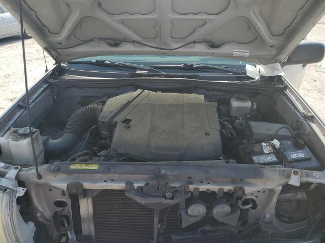 5TEUU4EN3AZ737051 - 2010 TOYOTA TACOMA ACCESS CAB ვერცხლისფერი ფოტო 11