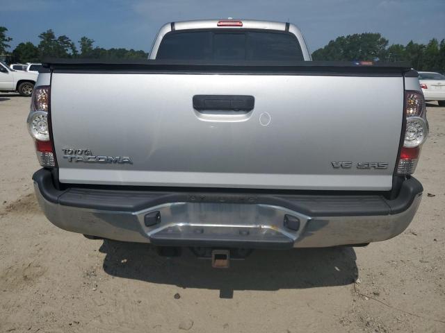 5TEUU4EN3AZ737051 - 2010 TOYOTA TACOMA ACCESS CAB ვერცხლისფერი ფოტო 6
