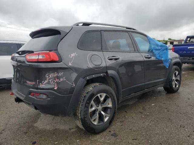 1C4PJMBS6HW646296 - 2017 JEEP CHEROKEE TRAILHAWK GRAY photo 3