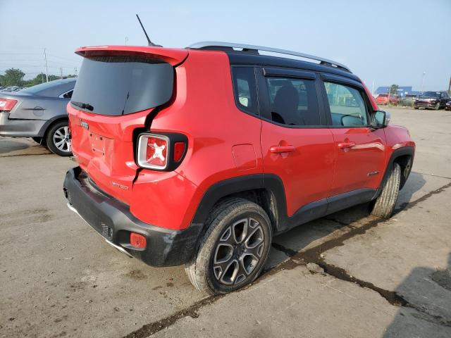 ZACCJBDT8GPD42813 - 2016 JEEP RENEGADE LIMITED RED photo 3