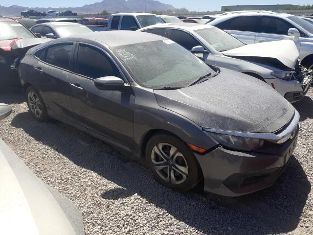 19XFC2F54GE071719 - 2016 HONDA CIVIC LX GRAY photo 4