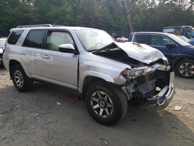 JTEPU5JR0M5843892 - 2021 TOYOTA 4RUNNER SR5/SR5 PREMIUM 银色 照片 4