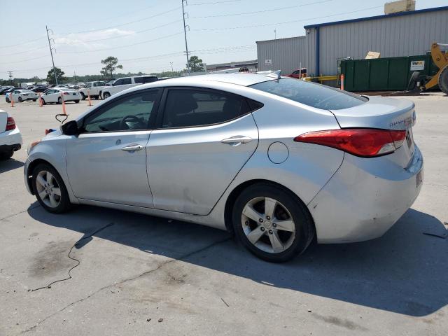 5NPDH4AE0DH367128 - 2013 HYUNDAI ELANTRA GLS SILVER photo 2