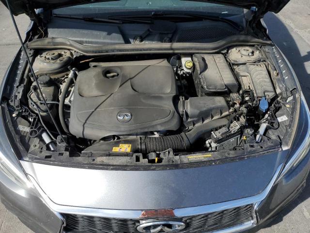 SJKCH5CR9JA056086 - 2018 INFINITI QX30 BASE GRAY photo 12