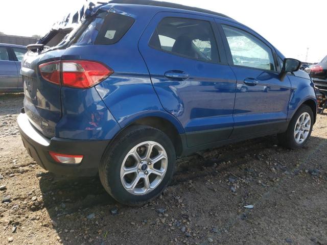 MAJ3S2GE9LC369775 - 2020 FORD ECOSPORT SE BLUE photo 3