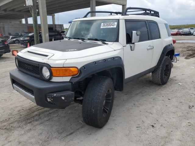 JTEBU4BF4EK201123 - 2014 TOYOTA FJ CRUISER WHITE photo 1