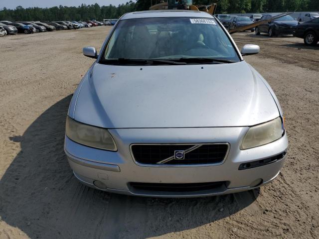 YV1RS592862556227 - 2006 VOLVO S60 2.5T SILVER photo 5