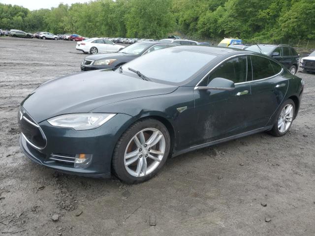 5YJSA1CG2DFP20430 - 2013 TESLA MODEL S 绿色 照片 1