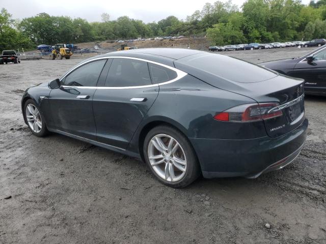 5YJSA1CG2DFP20430 - 2013 TESLA MODEL S 绿色 照片 2