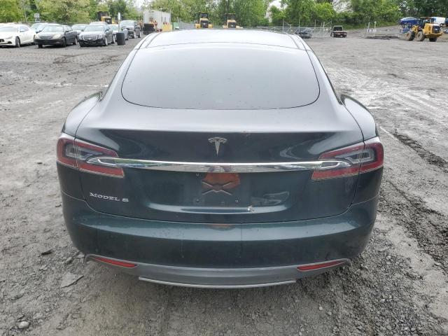 5YJSA1CG2DFP20430 - 2013 TESLA MODEL S 绿色 照片 6