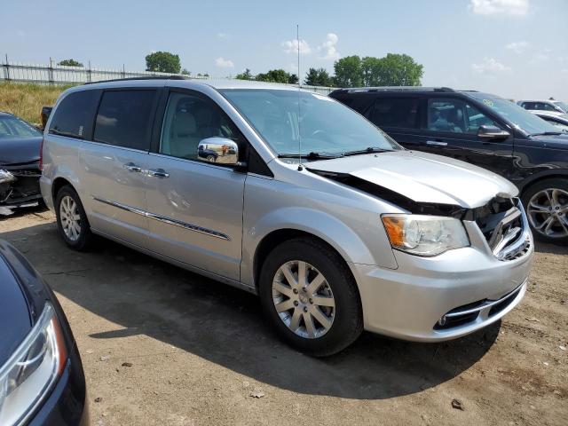 2C4RC1CG7CR137864 - 2012 CHRYSLER TOWN & COU TOURING L SILVER photo 4