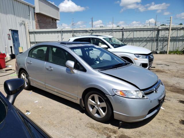 2HGFA16928H518171 - 2008 HONDA CIVIC EXL SILVER photo 4