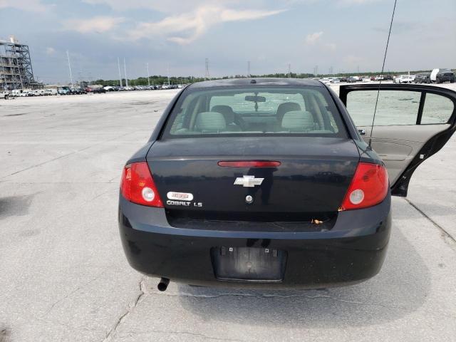 1G1AK58F787152020 - 2008 CHEVROLET COBALT LS BLACK photo 6