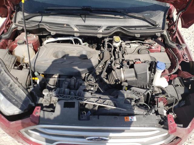 MAJ6S3GL7MC406261 - 2021 FORD ECOSPORT SE RED photo 11