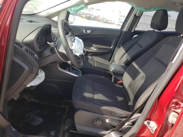 MAJ6S3GL7MC406261 - 2021 FORD ECOSPORT SE RED photo 7