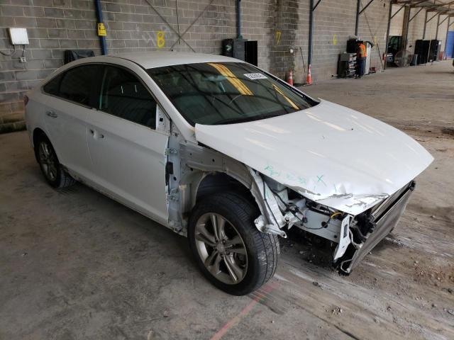 5NPE34AF7KH742165 - 2019 HYUNDAI SONATA LIMITED WHITE photo 4